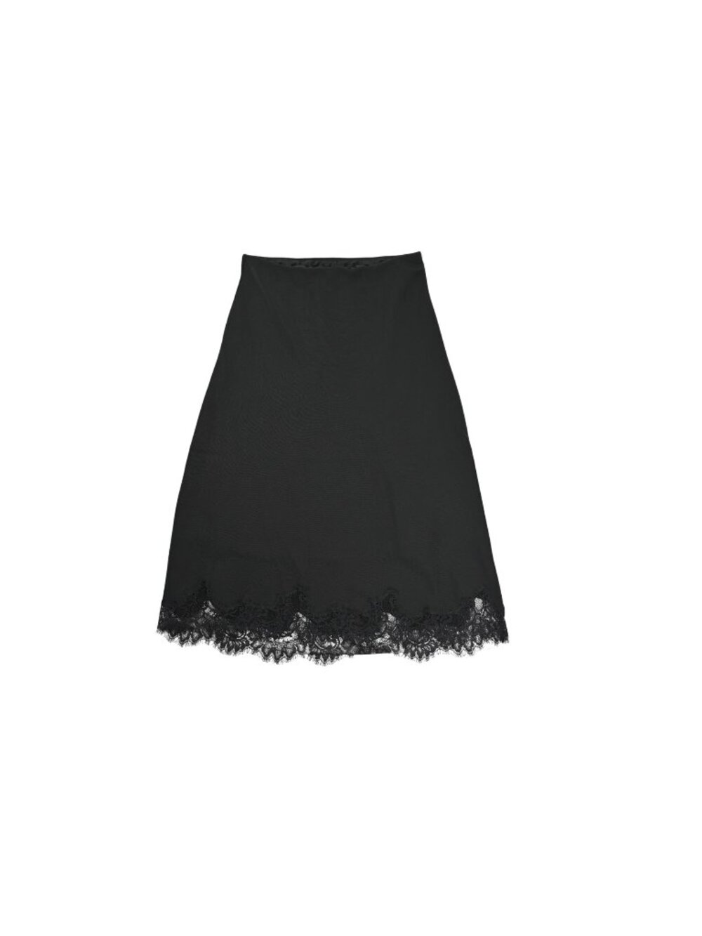 Kookai Maria Lace Midi Skirt in Black
